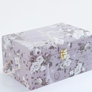Floral Decorative Storage Box